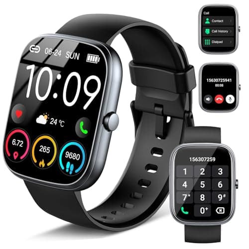 Motast Smartwatch Herren Damen,2026 1,91" HD Smart Watch Damen Bluetooth-5.4-Anrufe,110+ Sportmodi Fitnessuhr, IP68 Wasserdicht,Schrittzähler/Herzfrequenz/SpO2/Schlafmonitor,Sportuhr für Android iOS